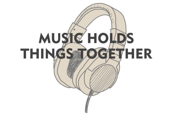 Download Typography Retro Music Holds Things - Typography Collection